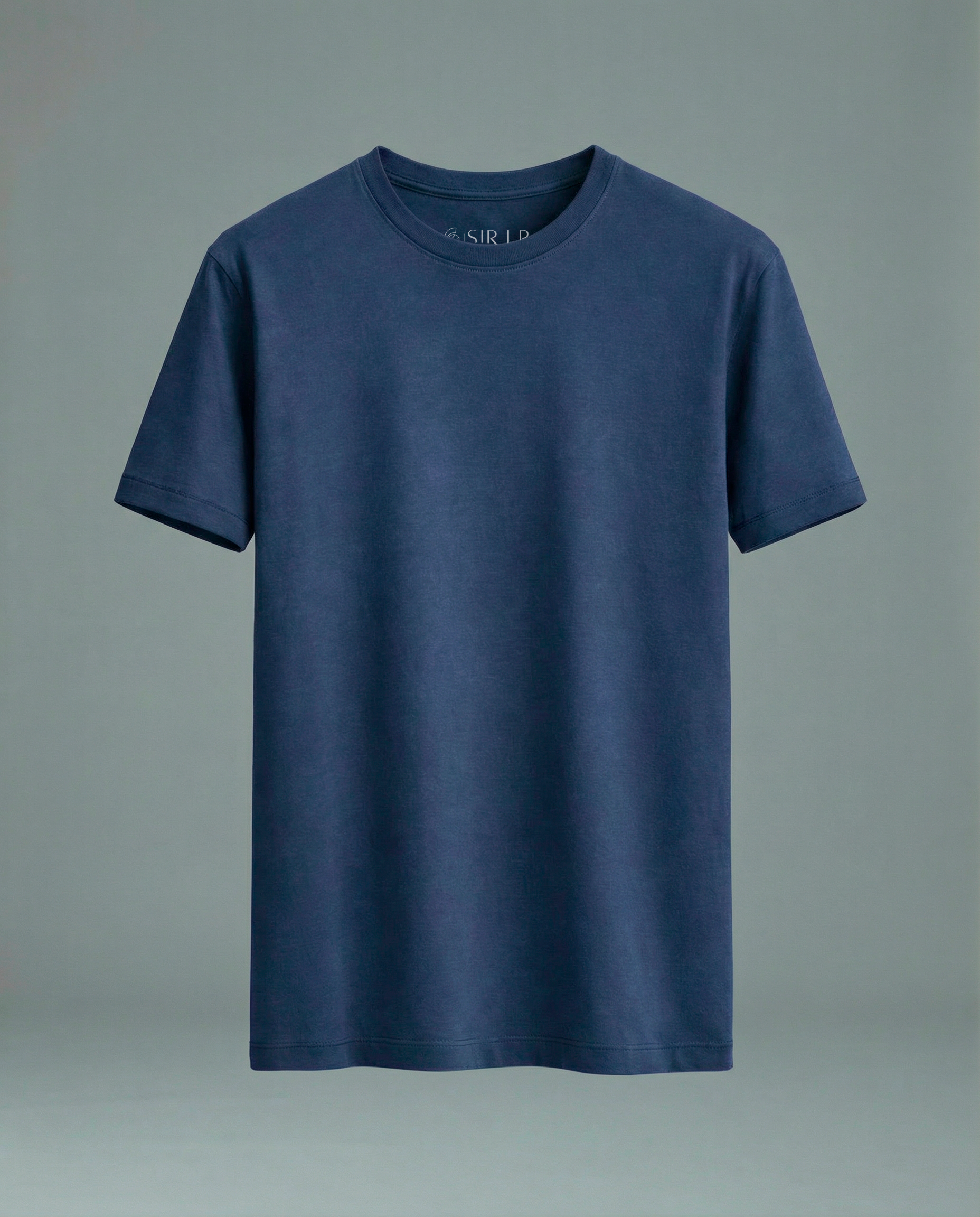 Camiseta Algodão Egípcio Azul