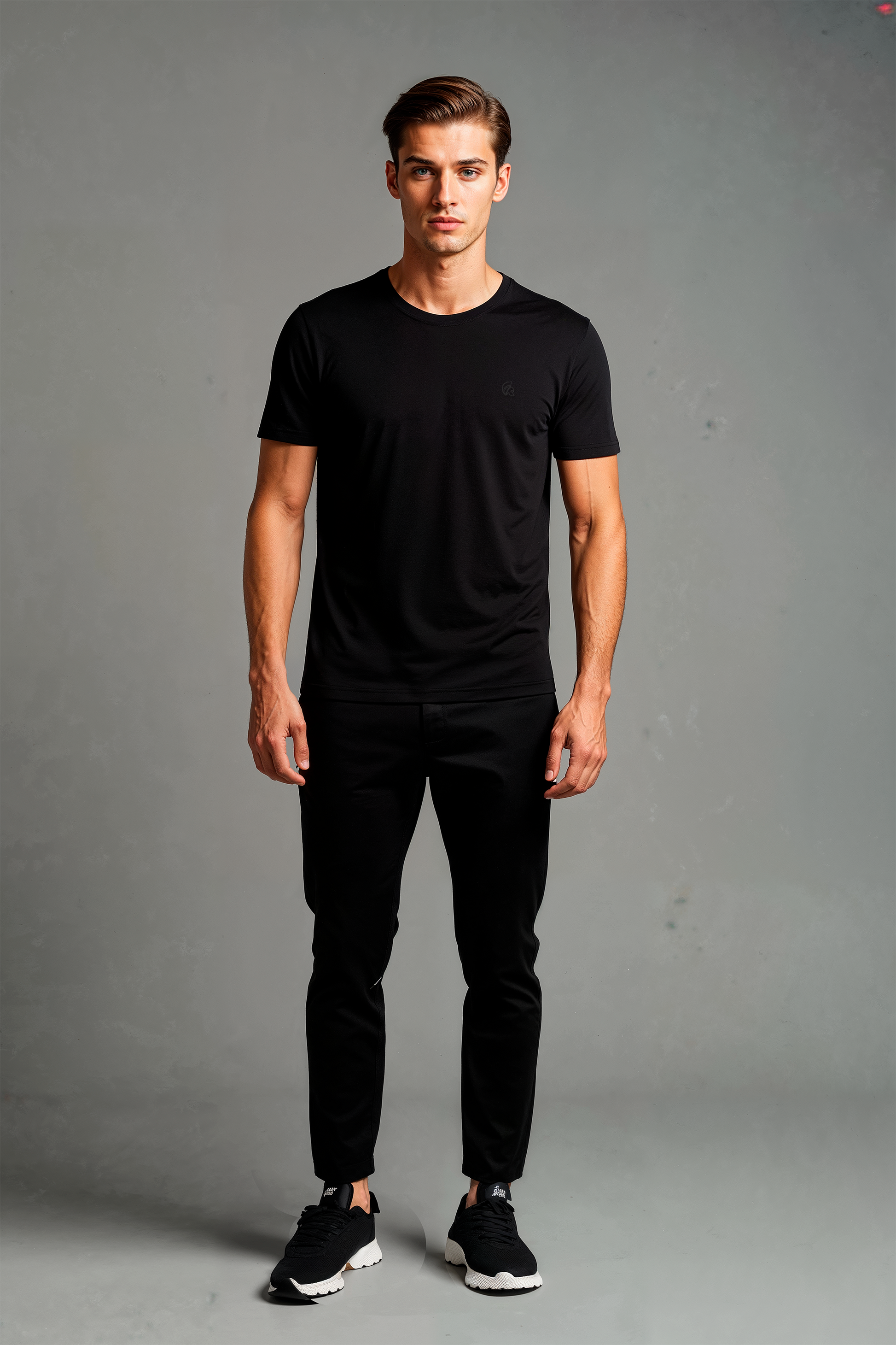 Camiseta Algodão Egípcio Preta