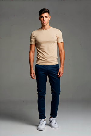 Camiseta Algodão Egípcio Cru