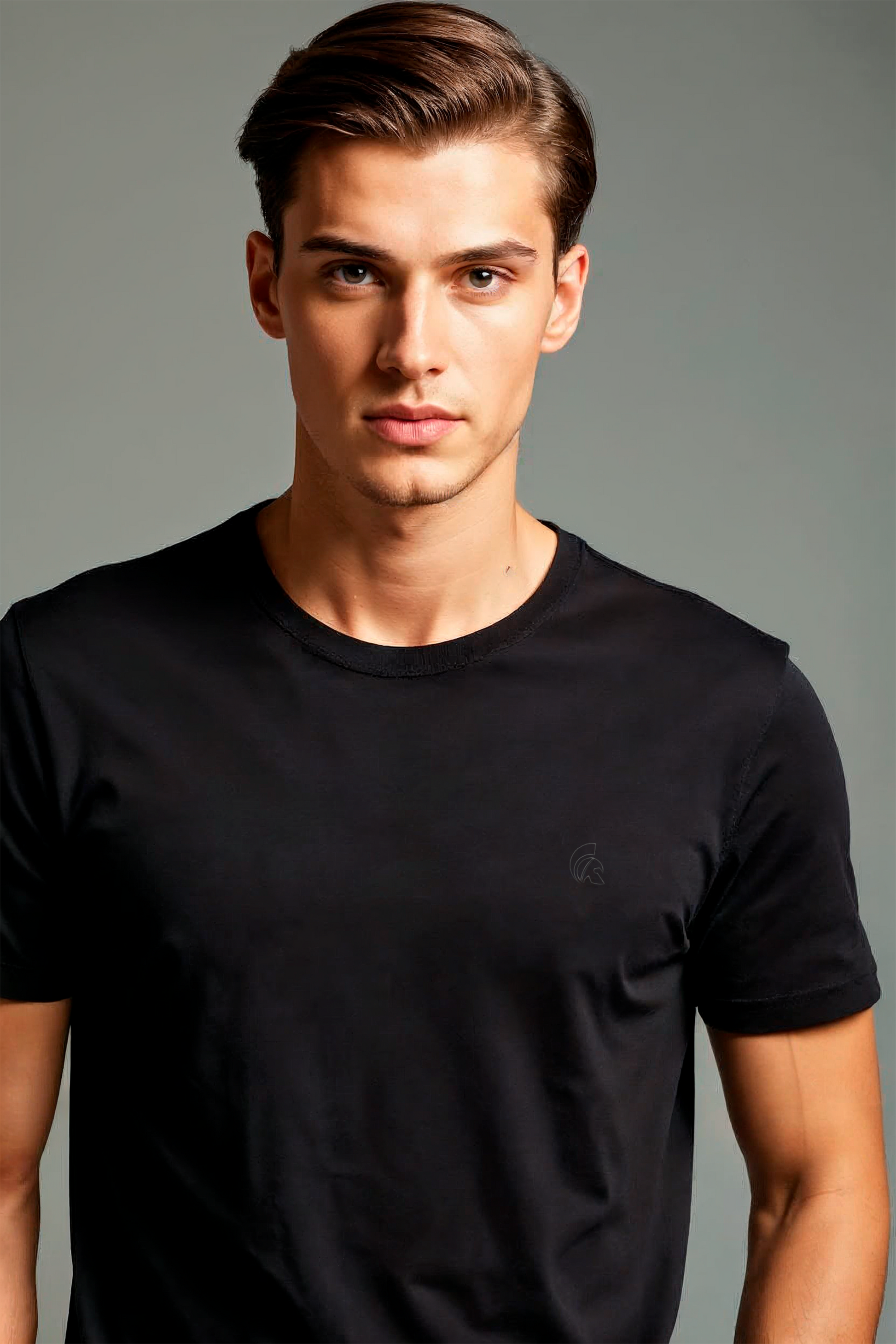 Camiseta Algodão Egípcio Preta