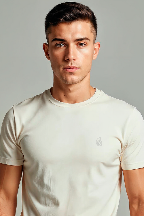 Camiseta Algodão Egípcio Off White