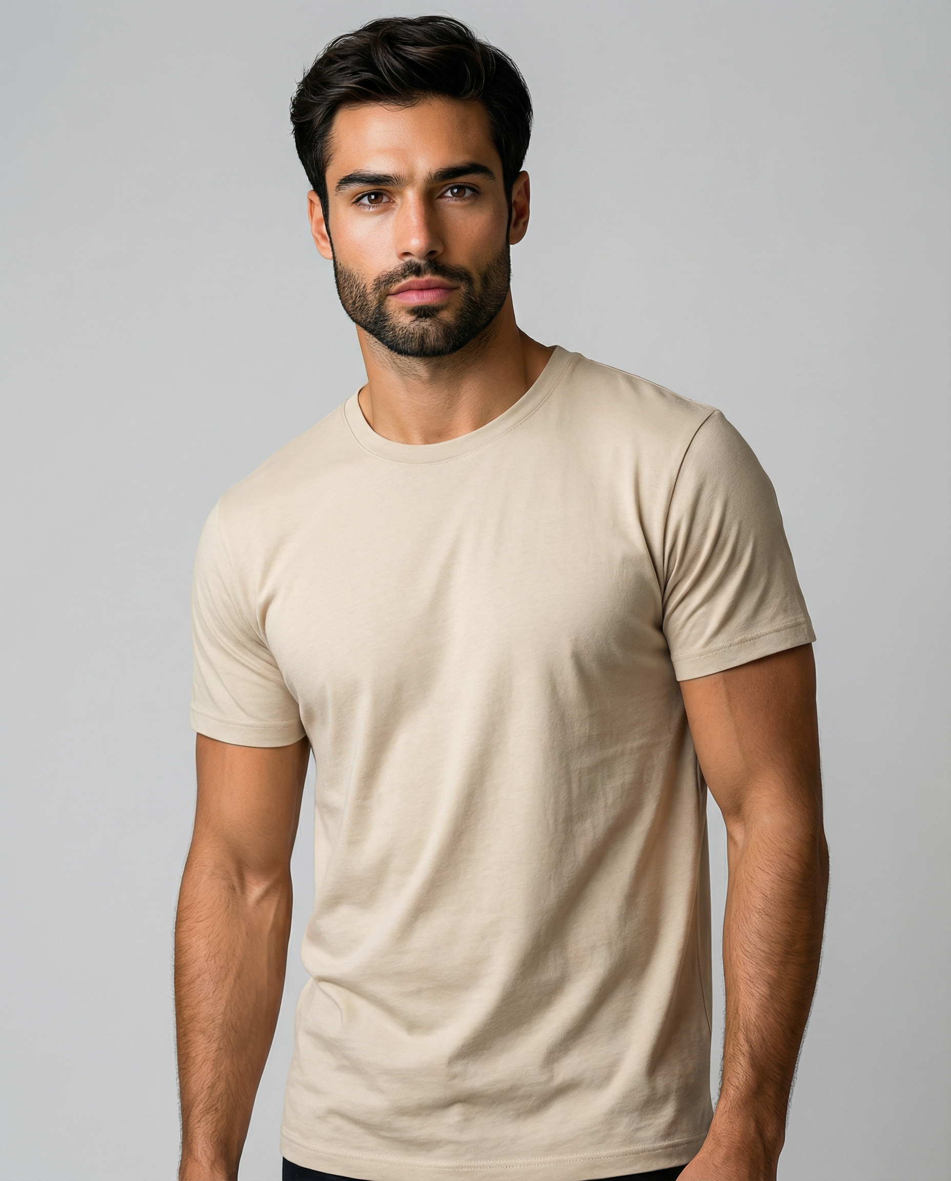 Camiseta Algodão Egípcio Cru