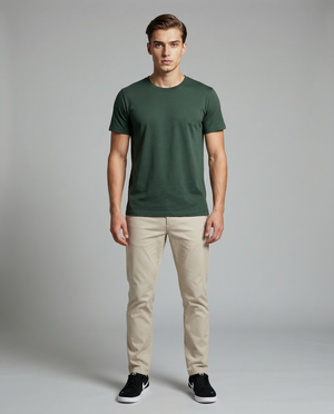 Camiseta Algodão Egípcio Verde