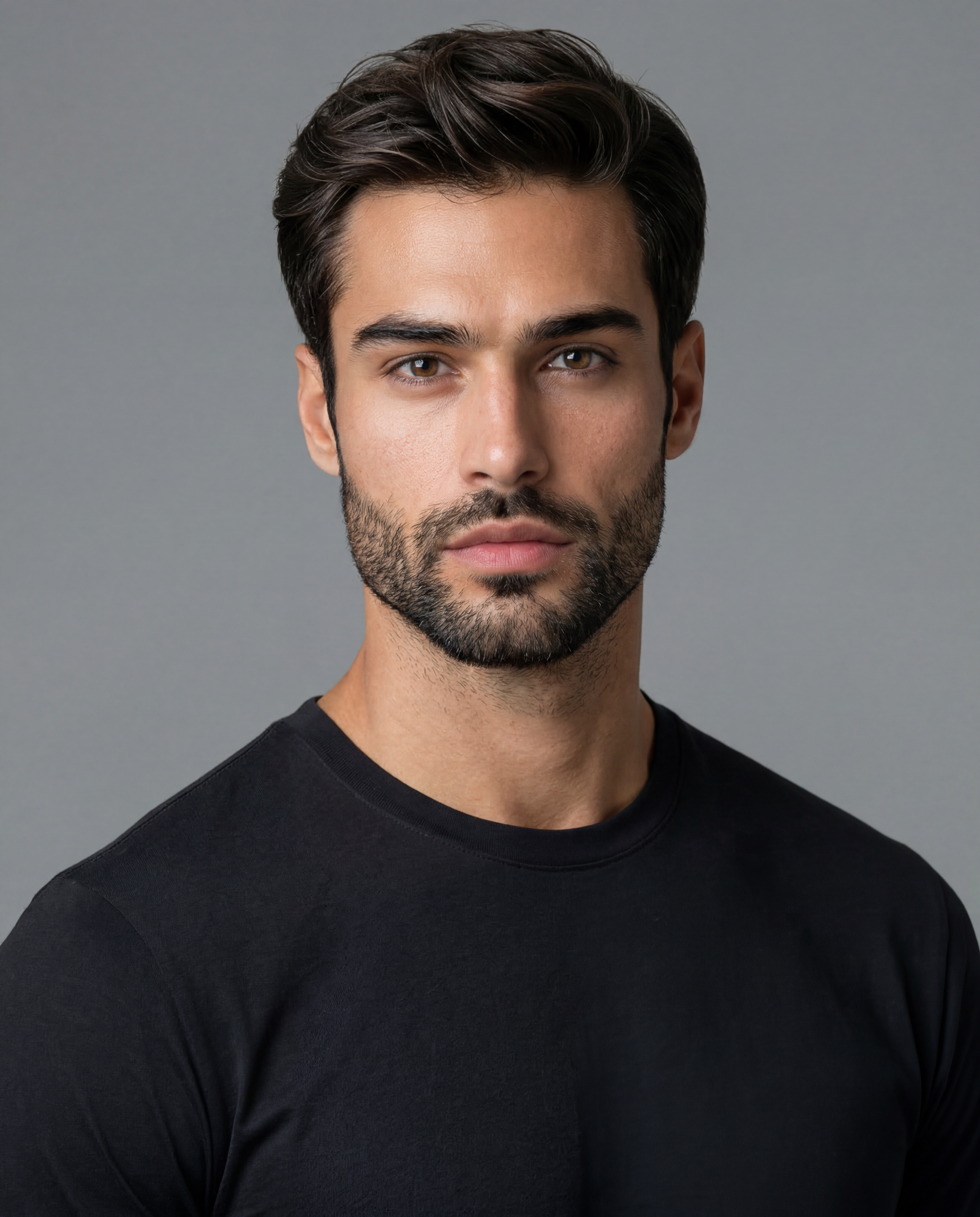 Camiseta Algodão Egípcio Preta