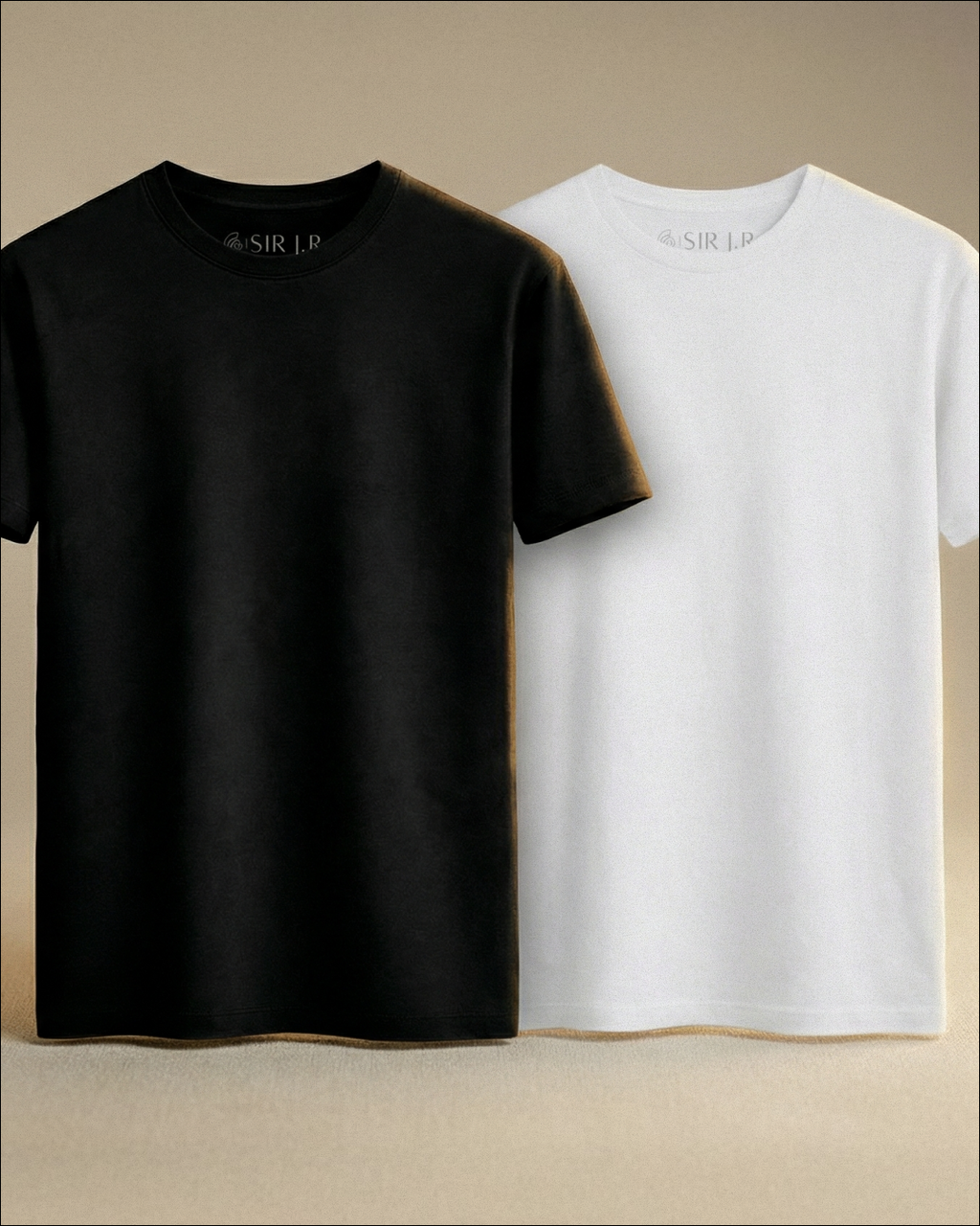 Kit 2 Camisetas Algodão Egípcio