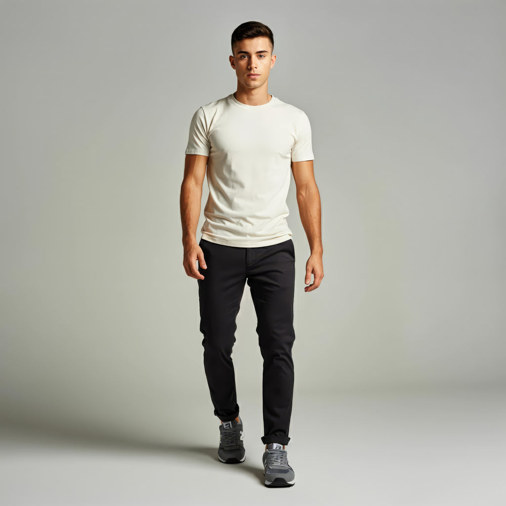 Camiseta Algodão Egípcio Off White
